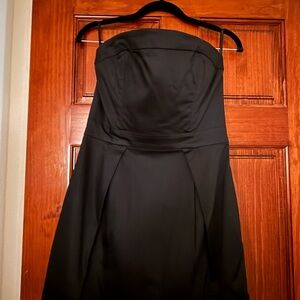 French Connection Classic Black Strapless Dress
